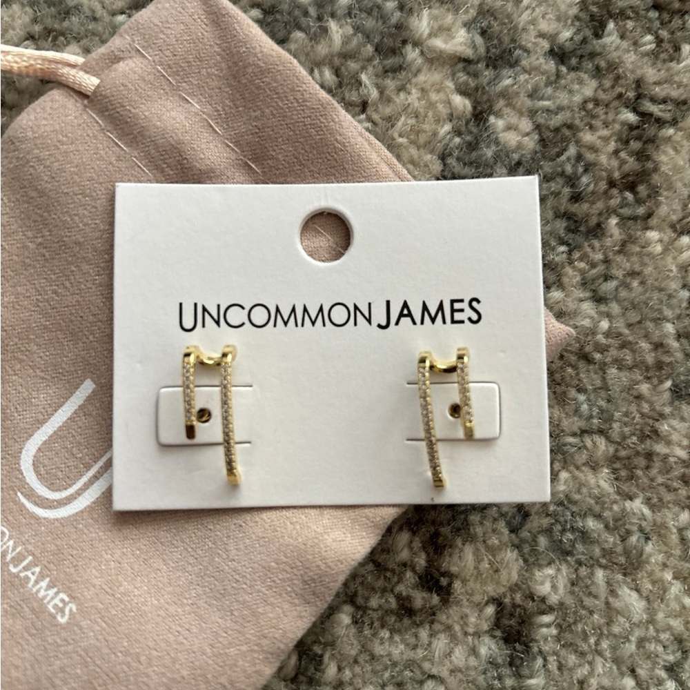 Uncommon James Double Vision Ear Climber - Gold